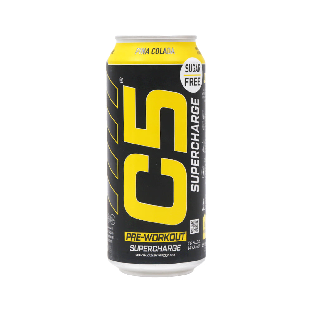 C5 ENERGY DRINK PINA COLADA SUGAR FREE 473 ML
