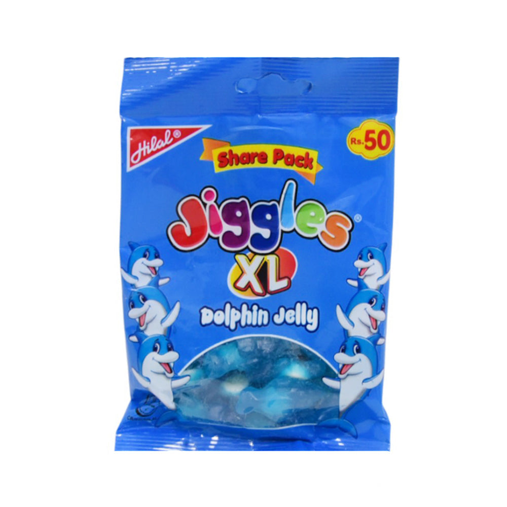 JIGGLES XL DOLPHIN JELLY ASSORTED 88.5 GM