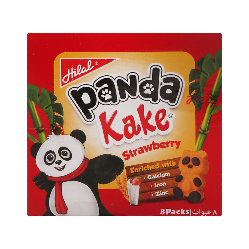 HILAL PANDA KAKE STRAWBERRY 30GM 8PC BOX