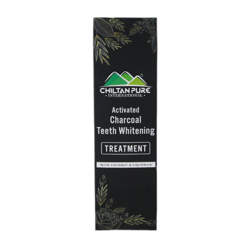 CHILTAN ACTIVATED CHARCOOL TEETH WHITENING 50ML
