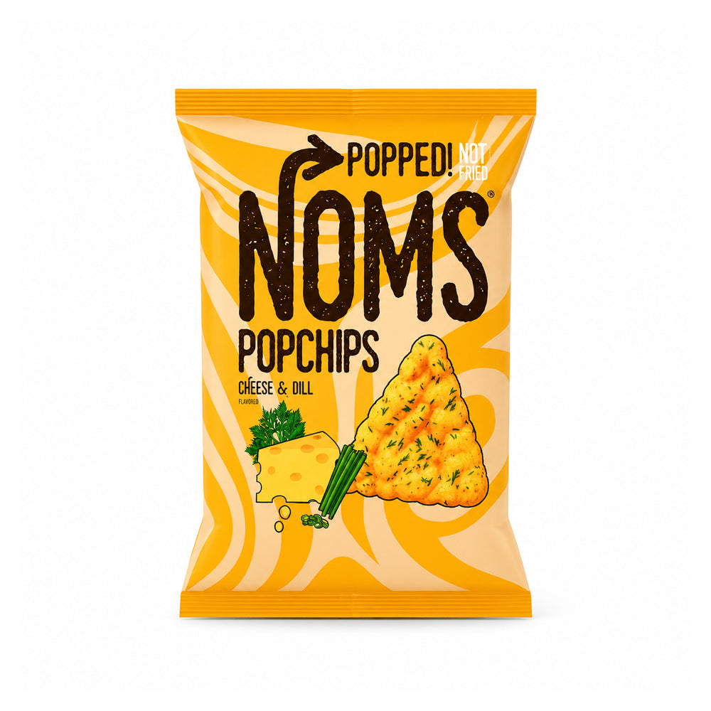 NOMS POP CHIPS CHEESE & DILL 38 GM