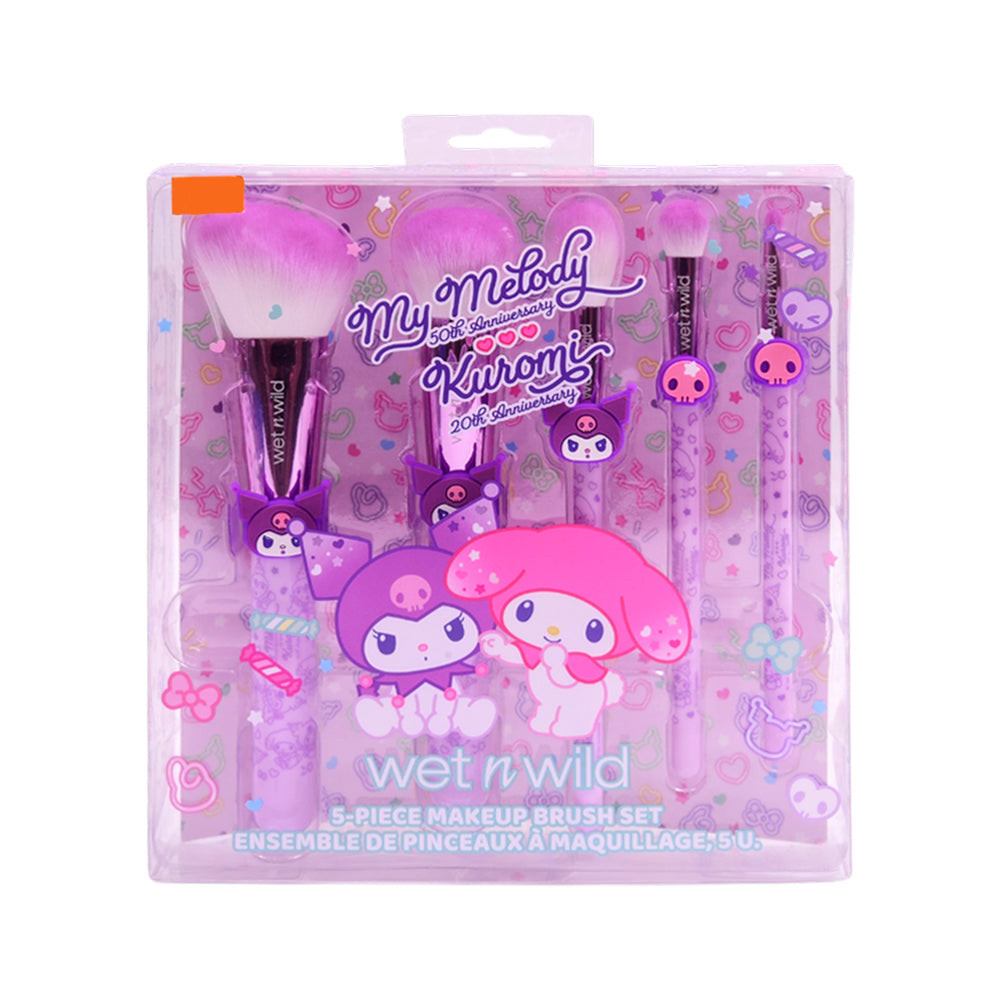 WET N WILD 5PC MAKEUP BRUSH SET