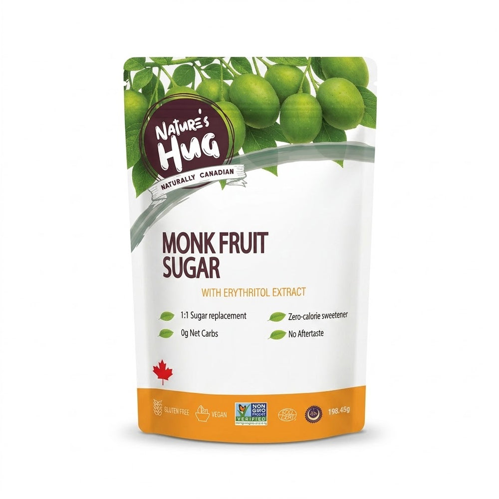 N HUG HUG MONK FRUIT SUGAR 198 GM