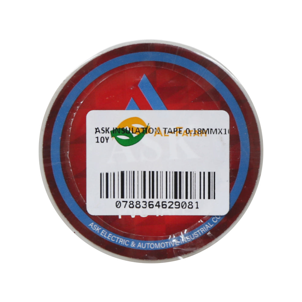 ASK INSULATION TAPE 0.18MMX10Y 10Y