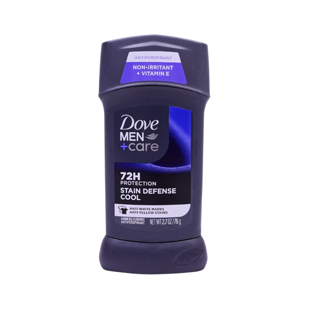 DOVE MEN DEO STICK STAIN DEFENSE COOL 48HR 76 GM