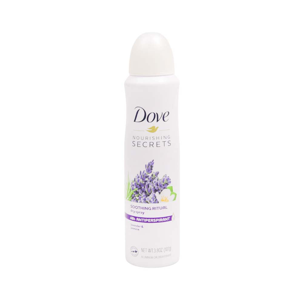 DOVE DEODORANT SPRAY NOURISHING SOOTHING RITUAL 107 GM