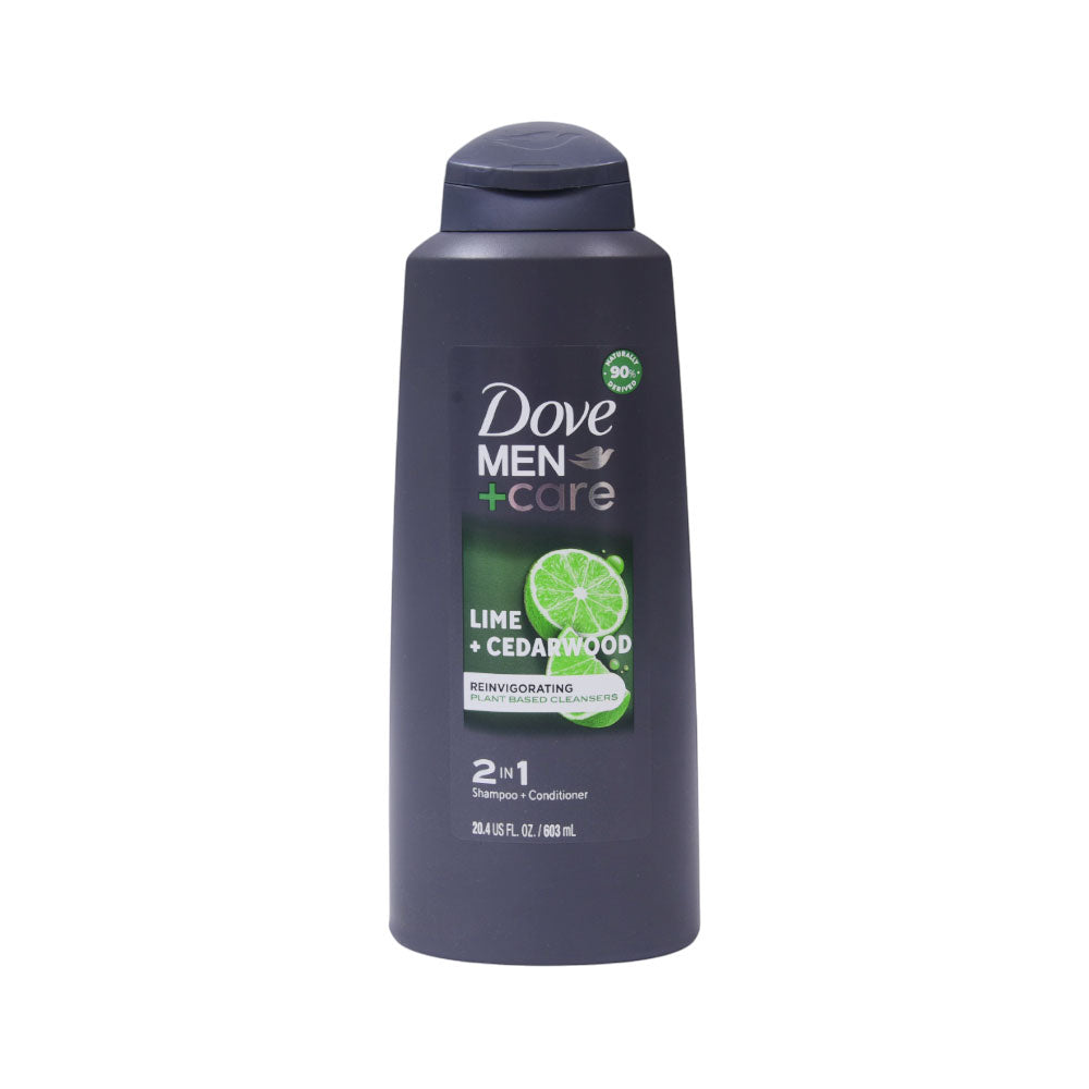 DOVE SHAMPOO MEN CARE LIME CEDARWOOD 2IN1 603 ML