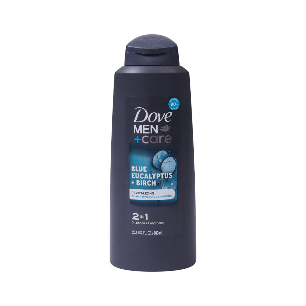 DOVE SHAMPOO MEN CARE EUCALYPTUS BIRCH 2IN1 603 ML
