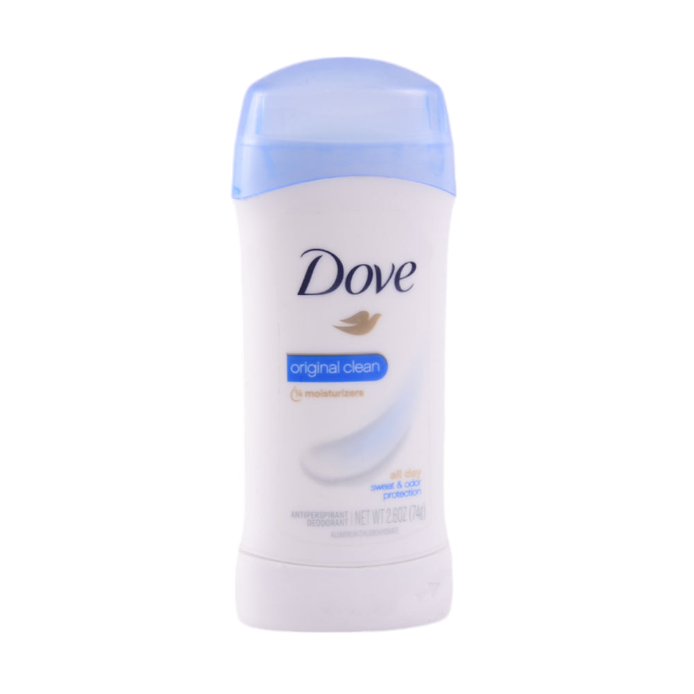 DOVE DEO STICK ORIGINAL CLEAN 24H 74 GM