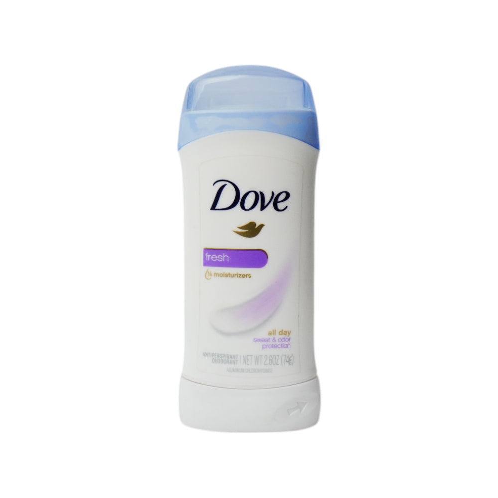 DOVE DEO STICK FRESH INVISIBLE SOLID ANTIPERSPIRANT 74 GM