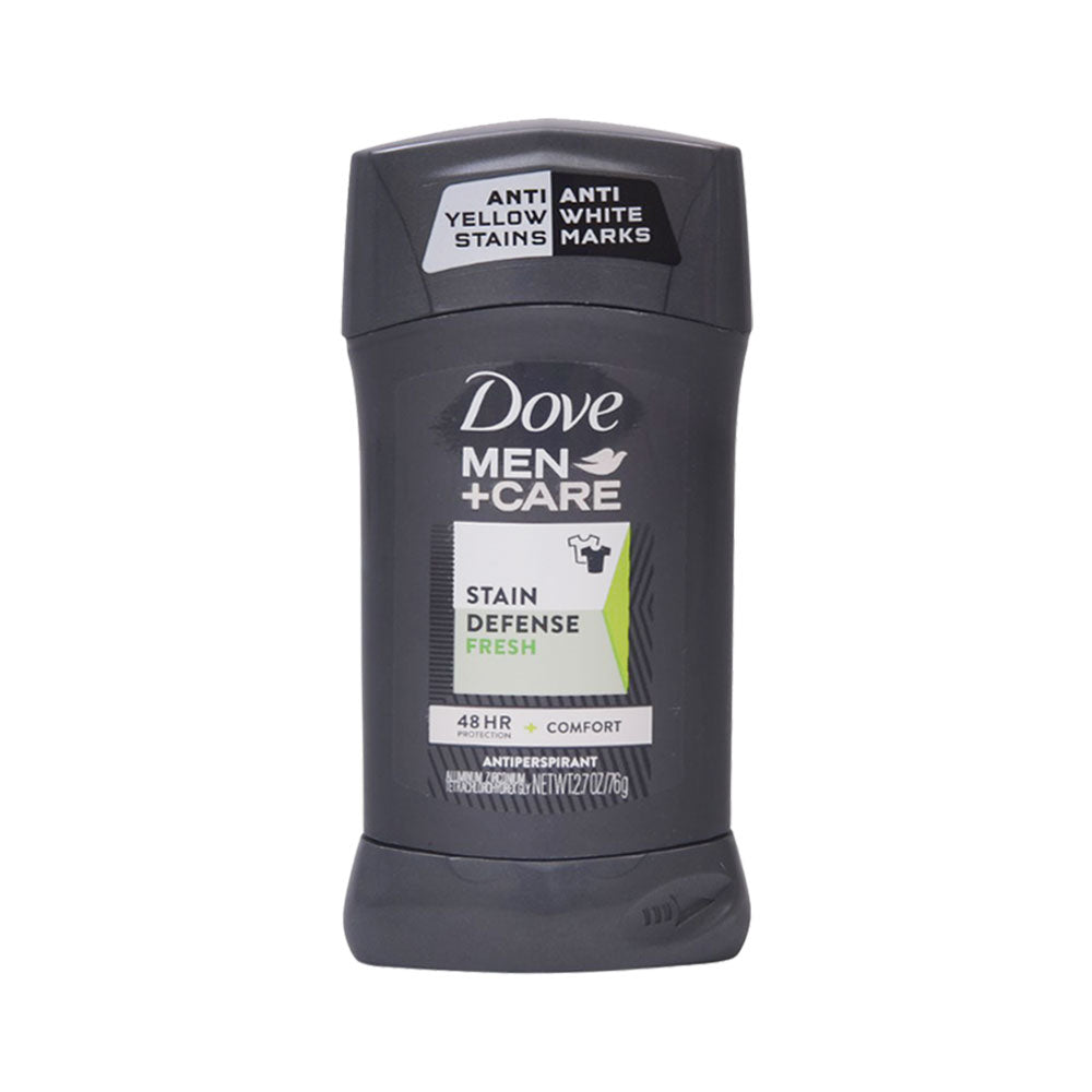 DOVE MEN DEO STICK STAIN DEFENSE FRESH 48H 76 GM