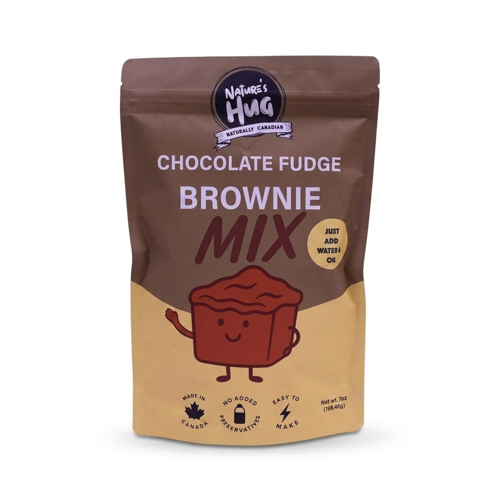 N HUG HUG CHOC FUDGE BROWNIE MIX 198 GM