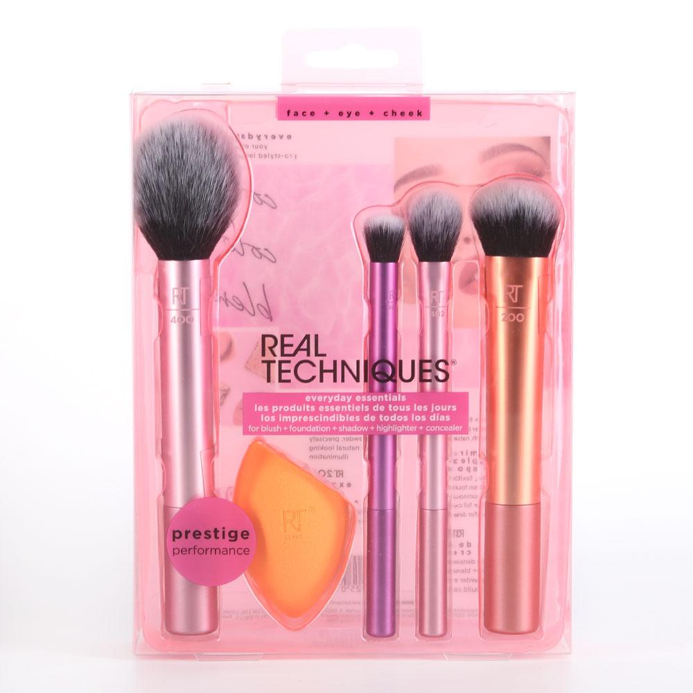 REAL TECHNIQUES BY SAM & NIC NEW FACE EYE CHEEK BRUSH KIT