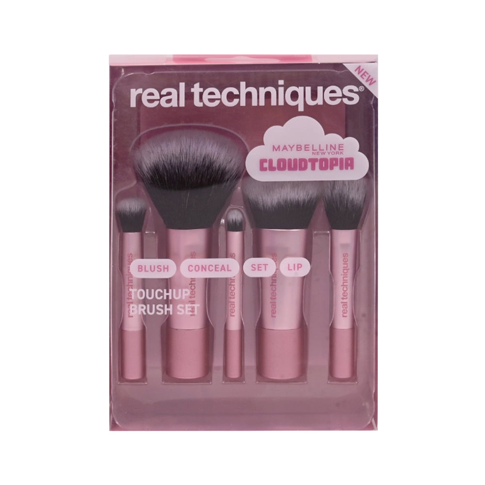 REAL TECHNIQUES 5PC BRUSH SET NEW