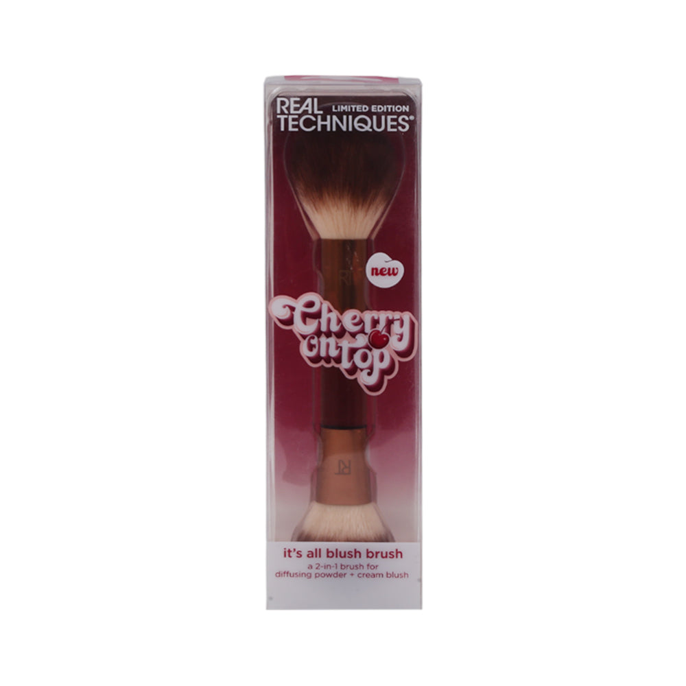 REAL TECHNIQUES CHERRY ON TOP ITS ALL BLUSH BRUSH