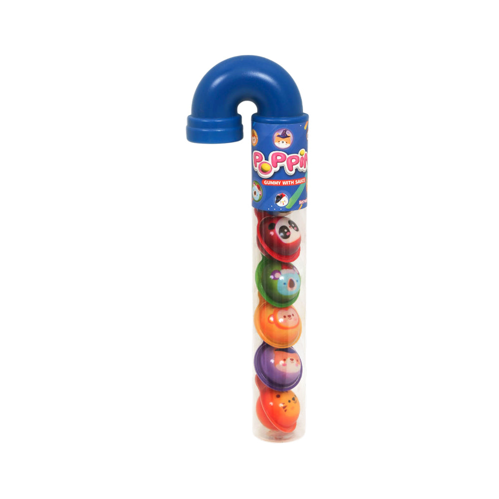 POPPIN GUMMY WITH SAUCE BLUE 60 G