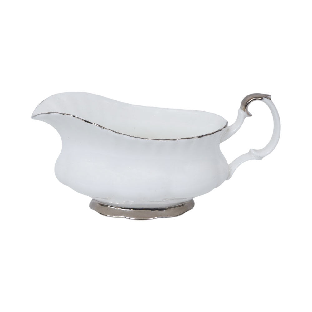 SAUCE BOAT WITH SAUCER ROYAL ALBERT VALDOR