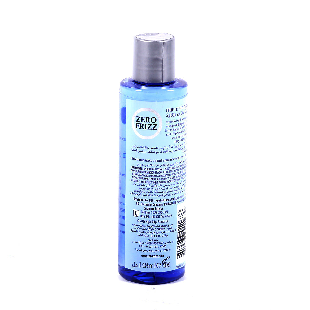 ZERO FRIZZ HAIR SERUM TRIPLE BUTTER 148 ML