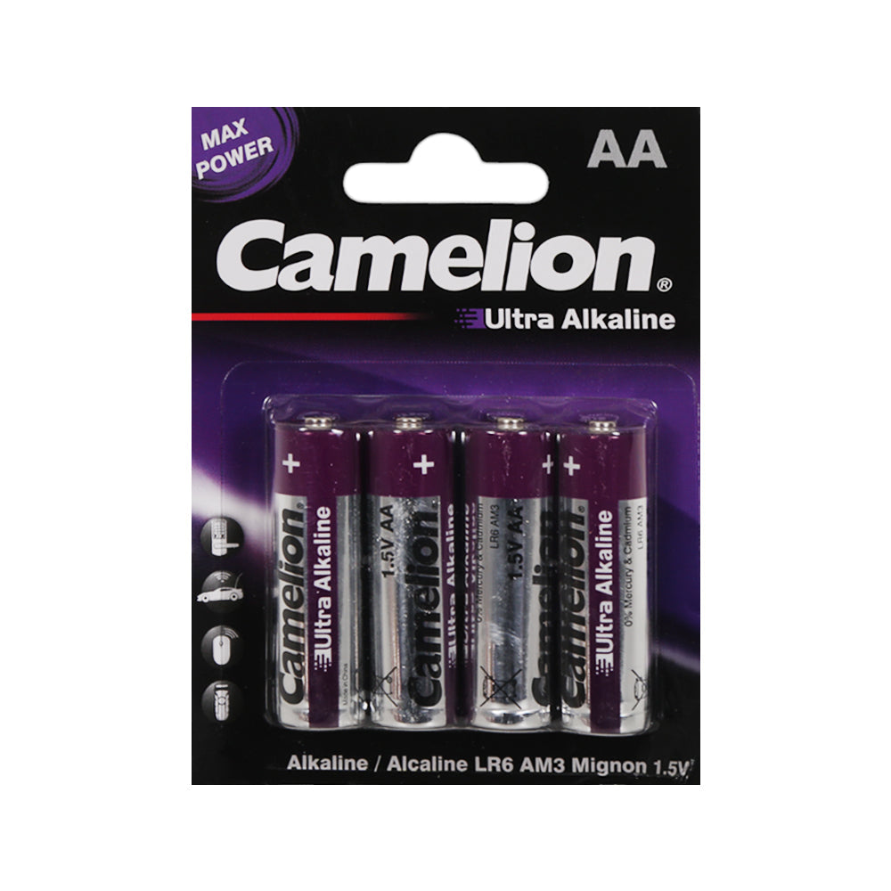 CAMELION ULTRA ALKALINE AA4 (LR6-BP4UT)