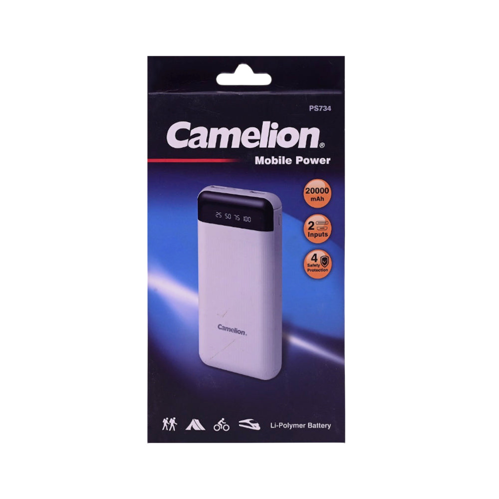 CAMELION POWER BANK PS-734-200CBH (20000 MAH)