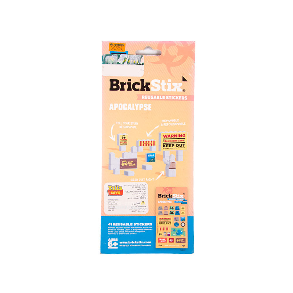 00321 BRICK STICKERS APOCALYPSE BASIC