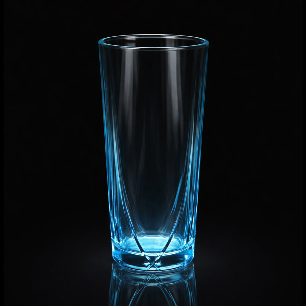GLASS LUMINARC EIFFEL SKY BLUE V4585 (Pack of 6)