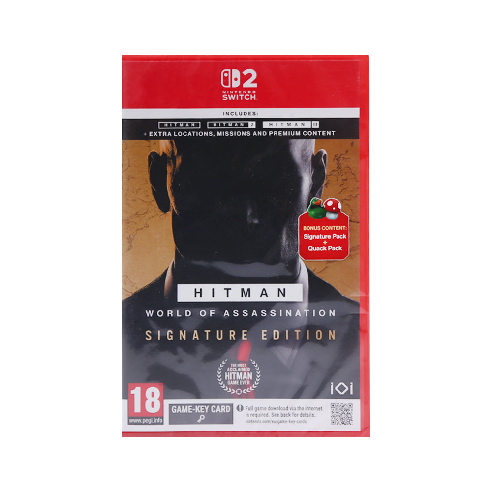 SWITCH 2 GAME HITMAN WORLD