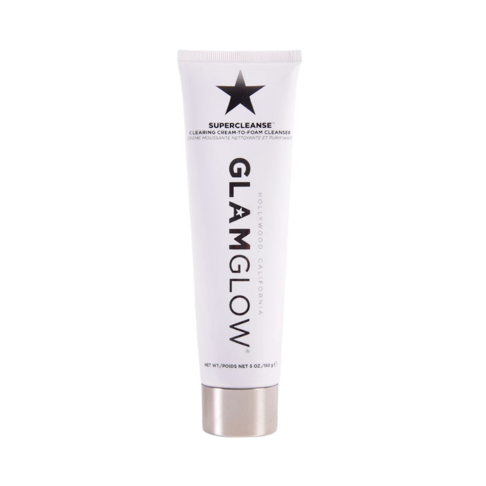 GLAM GLOW SUPERCLEANSE CLEARING CREAM FOAM-TO-FOAM CLEANSER