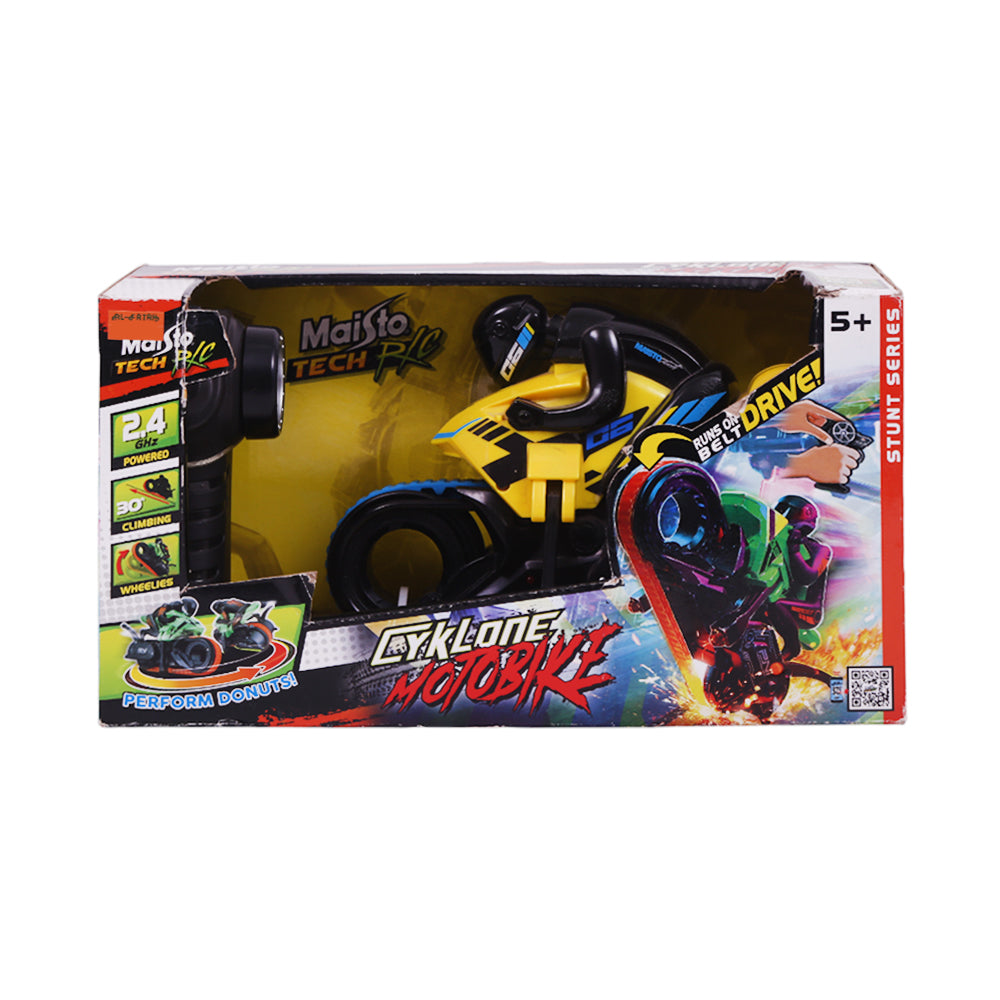 82767YL MAISTO RC CYKLONE MOTOBILE YELLOW