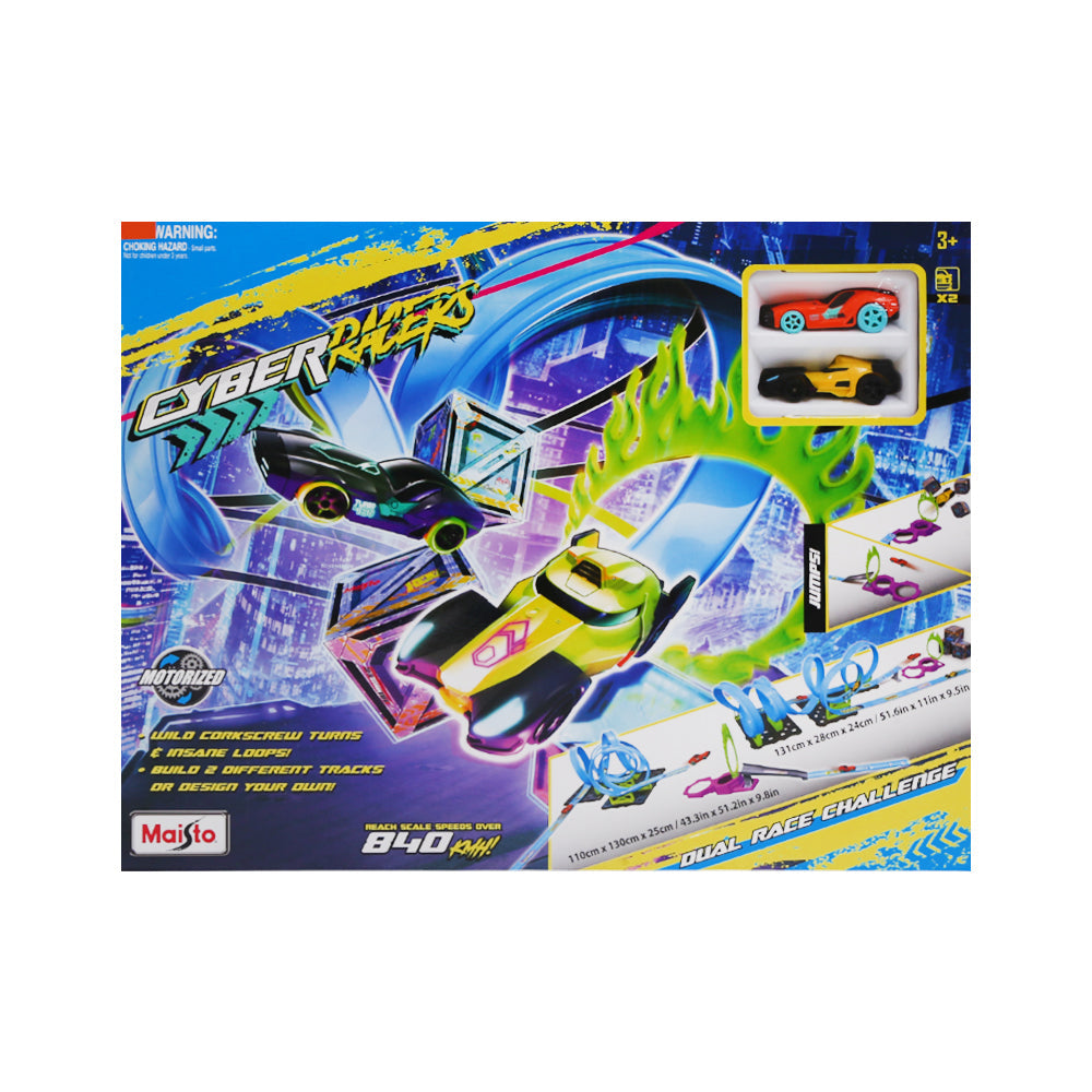 12494 MAISTO CYBER DUAL RACE CHALLENGE TRACK SET A.I