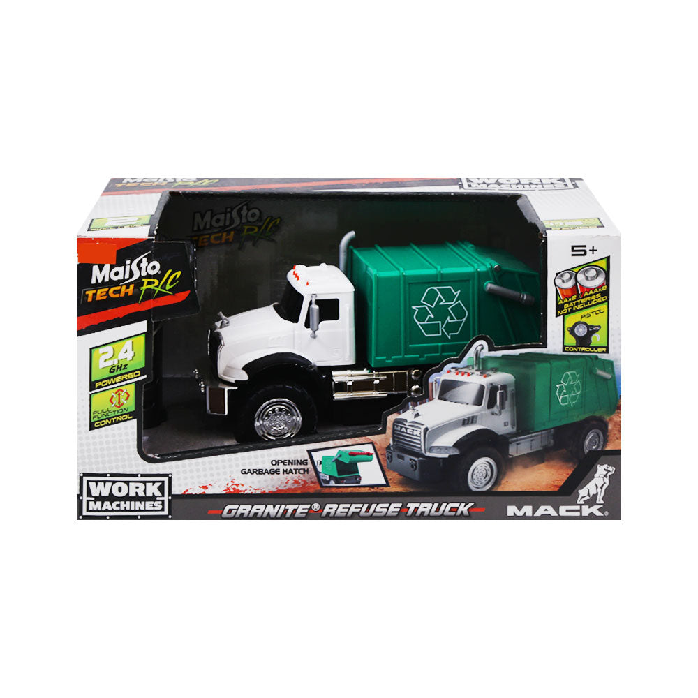82182 MAISTO RECYCLE GARBAGE TRUCK R/C A.I