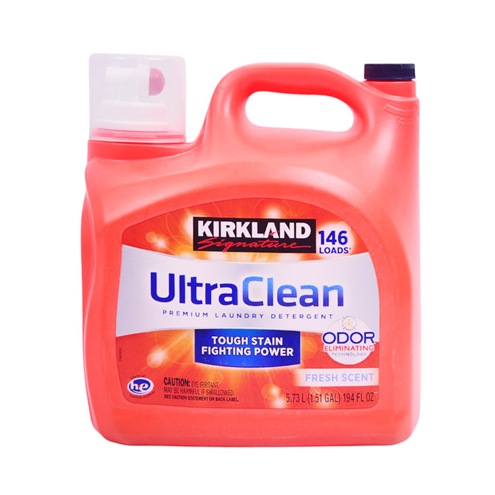 KIRKLAND WASHING LIQUID ULTRA CLEAN ODOR FRESH SCENT 5.73 LT