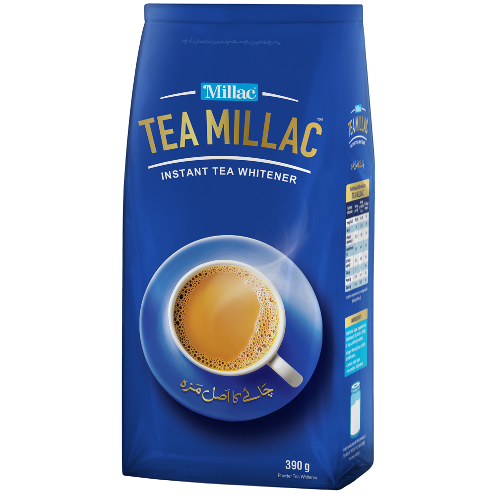 MILLAC INSTANT TEA WHITENER POUCH 390 GM