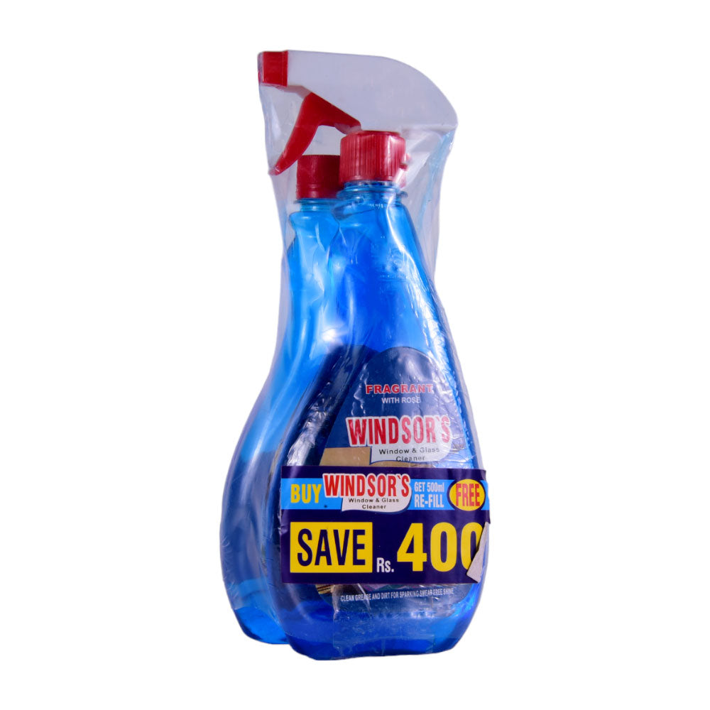WINDSORS CLEANER WINDOW & GLASS 500 ML