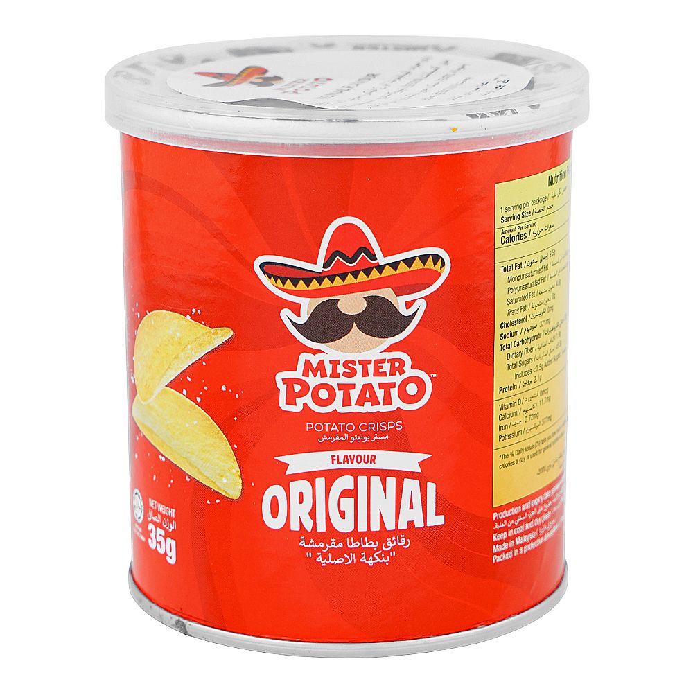 MISTER POTATO CHIPS ORIGINAL 35 GM
