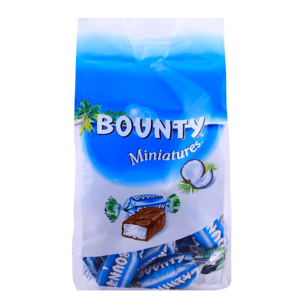 BOUNTY CHOCOLATE MINIATURES POUCH 220 GM