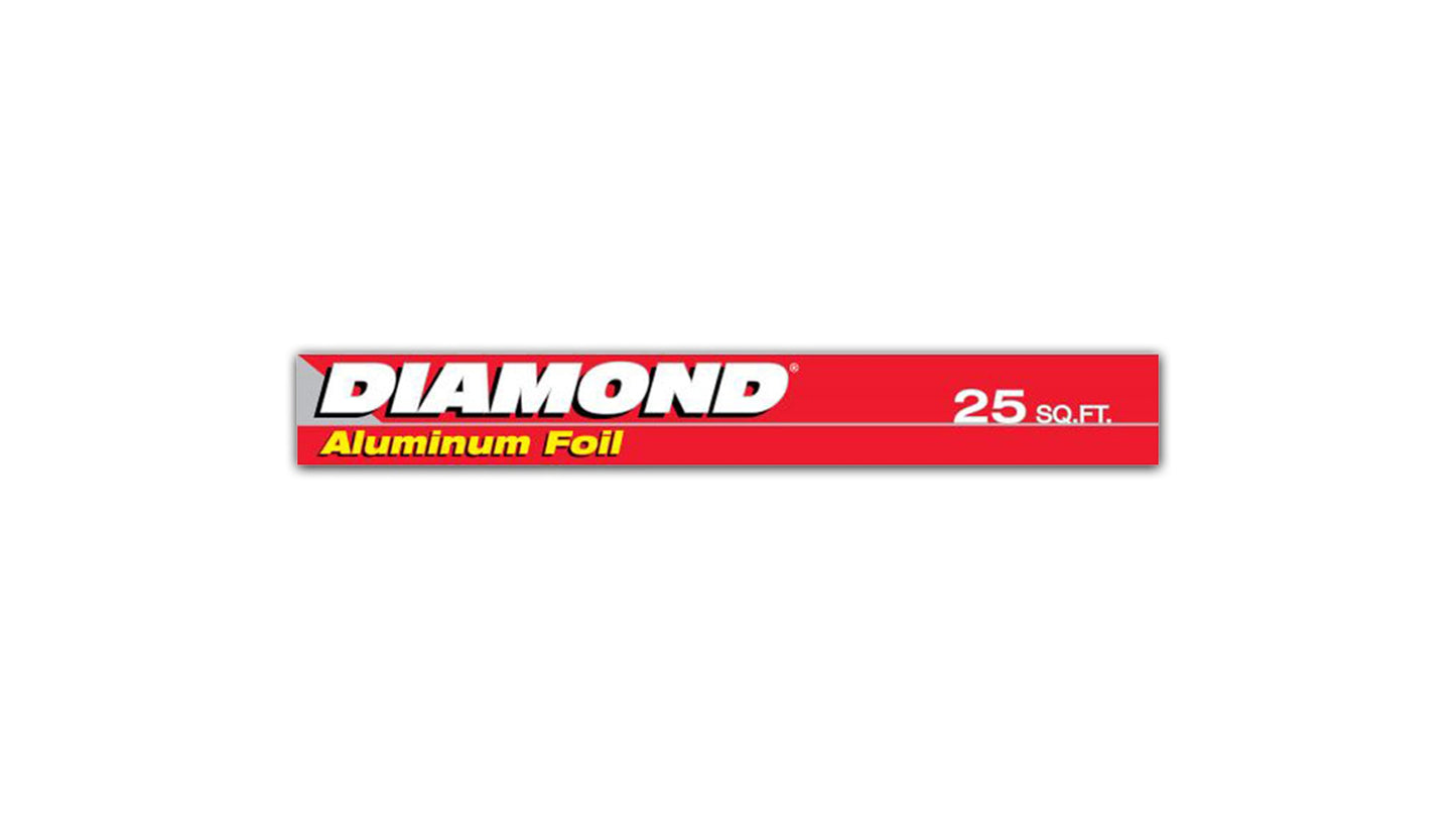 DIAMOND ALUMINUM FOIL 25 SQ.FT