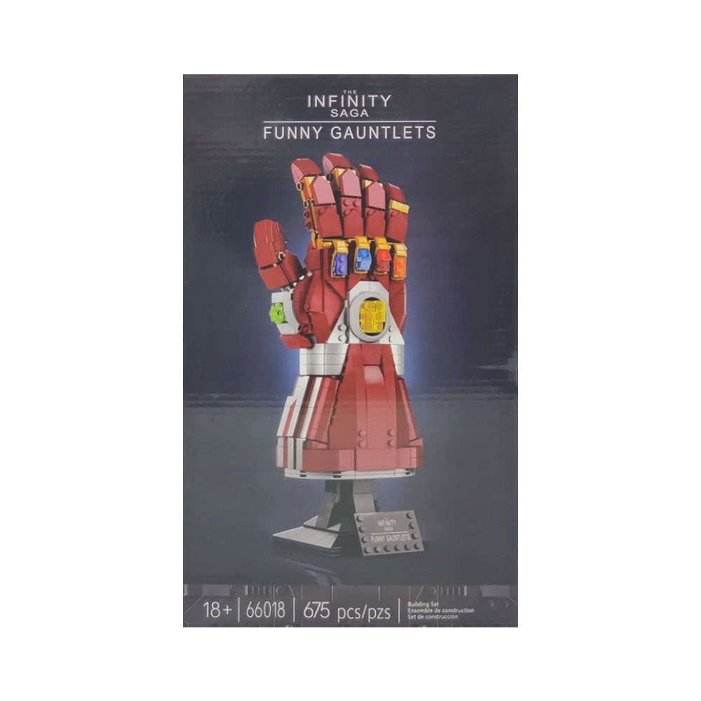 66018 LPN INFINITY HAND BLOCKS RED 675PCS