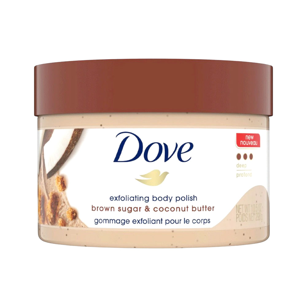 DOVE EXFLOATING BROWN SUGAR BODY POLISH 298G