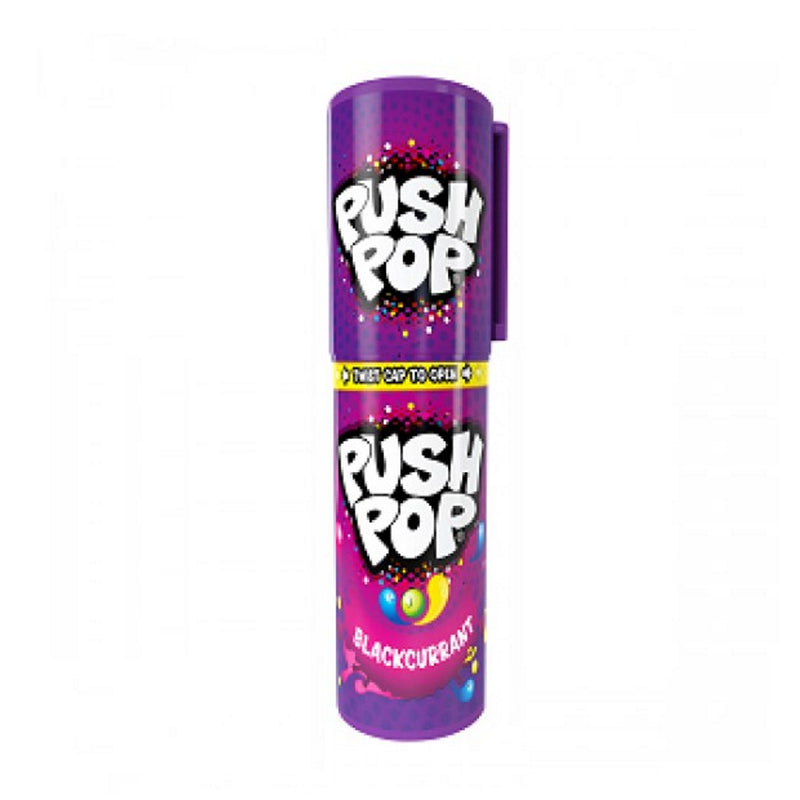 BAZOOKA PUSH POP CANDY RASPBERRY COLA 15 GM