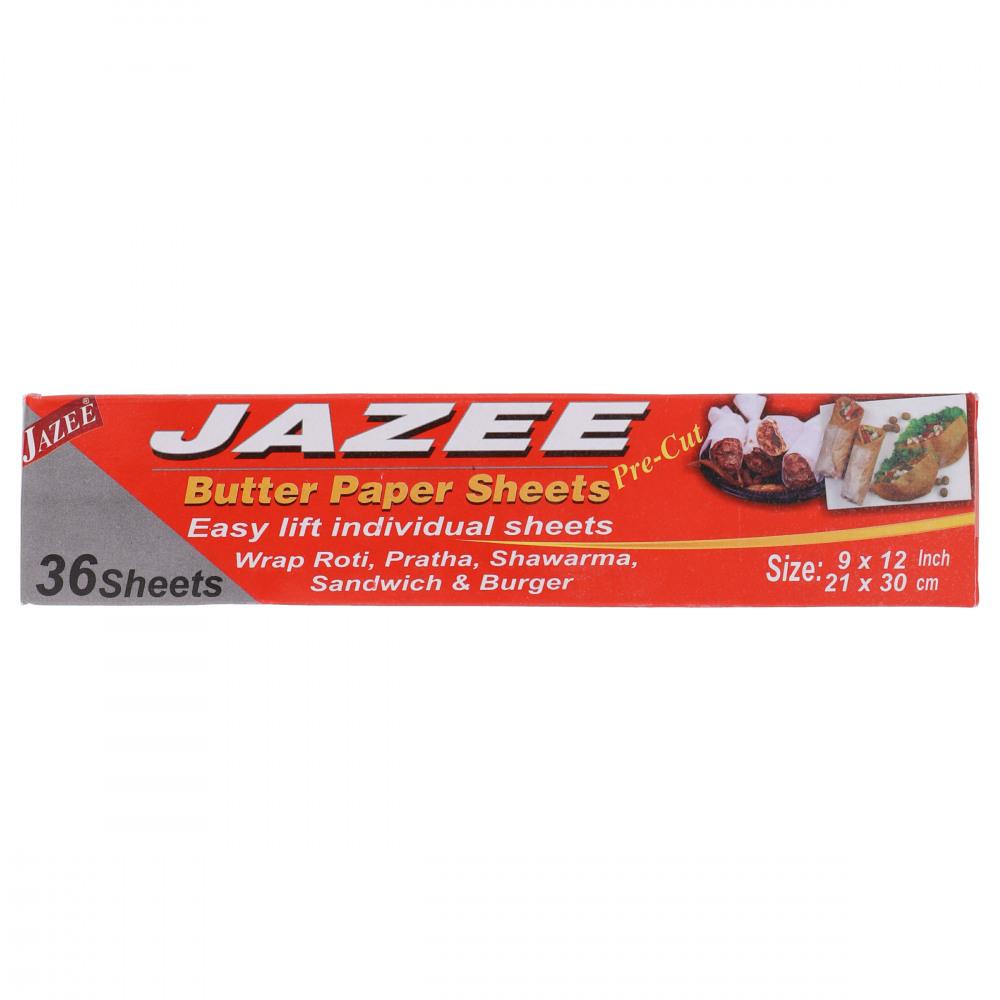 JAZEE BUTTER PAPER 36 SHEETS