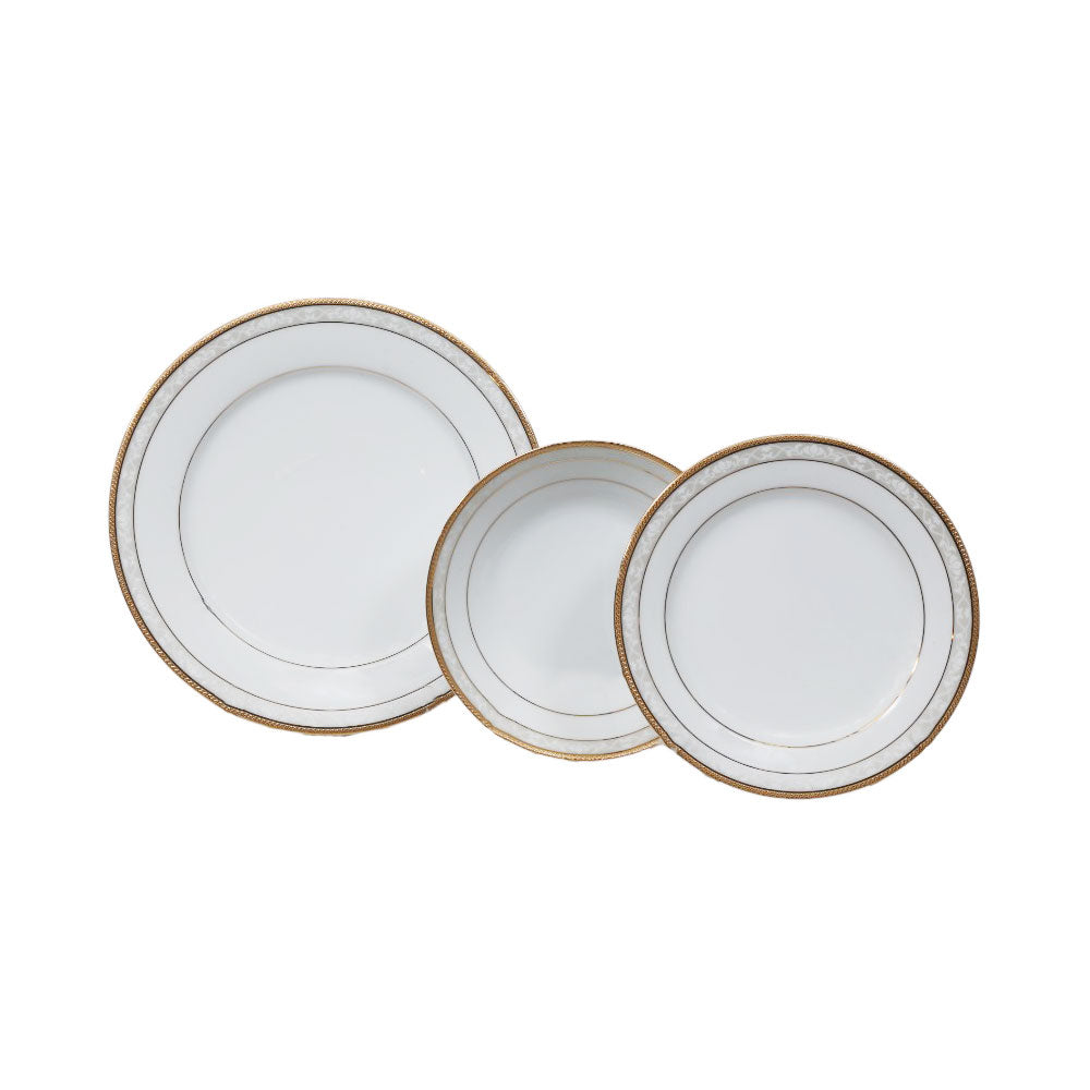 PLATE SET 18 PC NORITAKE 4335