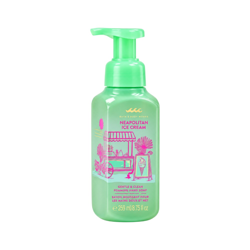 BATH & BODY WORKS NEAPOLITAN ICE CREAM & FOAMING HAND SOAP 2
