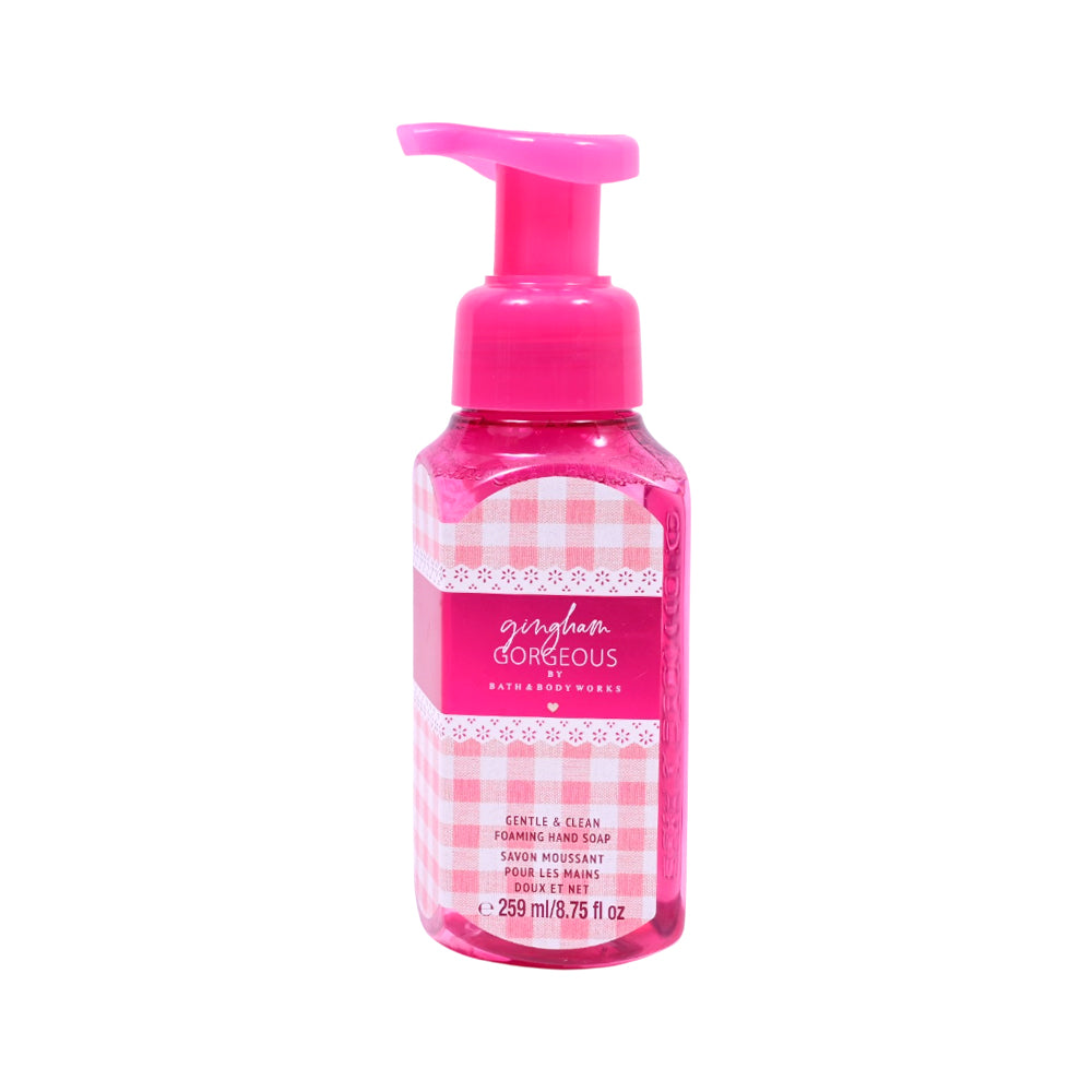 BATH & BODY WORKS GINGHAR GORGEOUS CLEAN FOAMING HAND SOAP 2