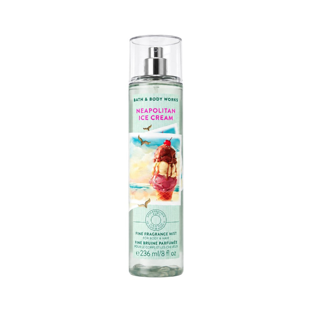 BATH & BODY WORKS NEAPOLITAN ICE CREAM  MIST 236 ML