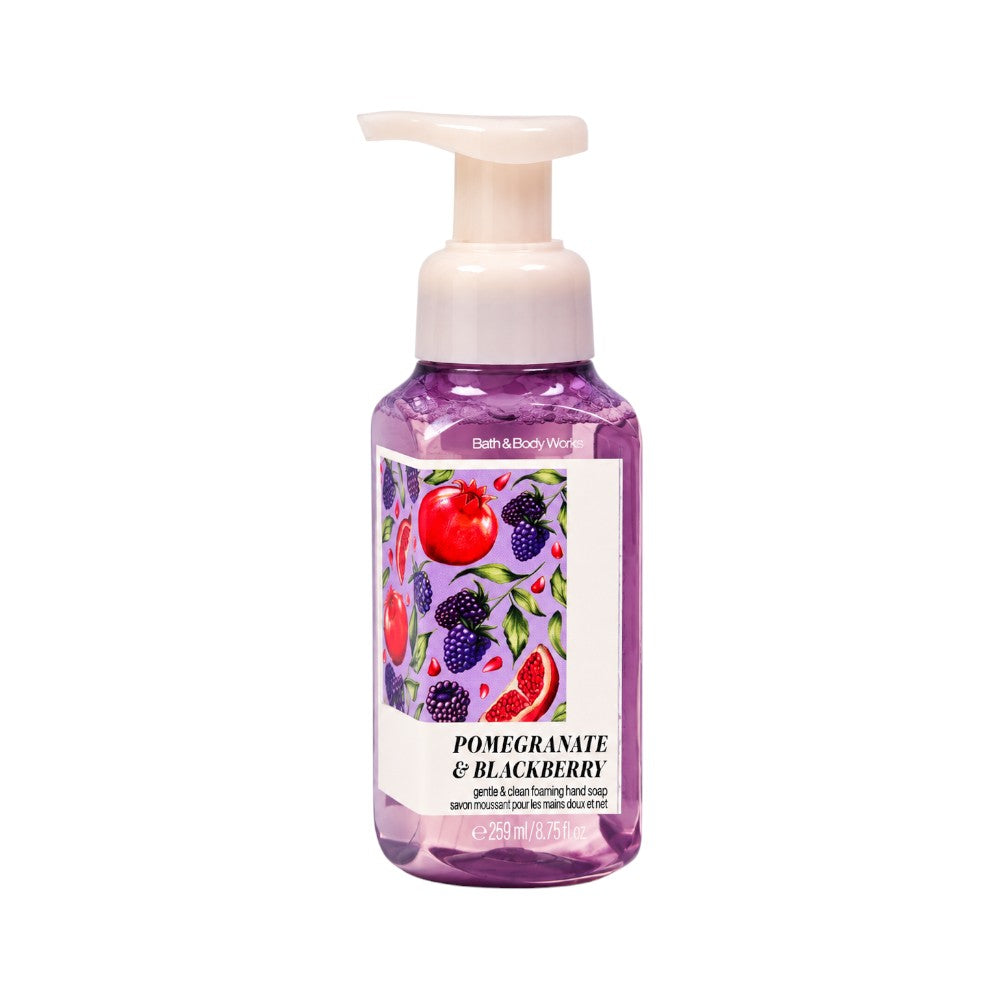 BATH & BODY WORKS POMEGRANATE  BLACKBERRY & FOAMING HAND SOA