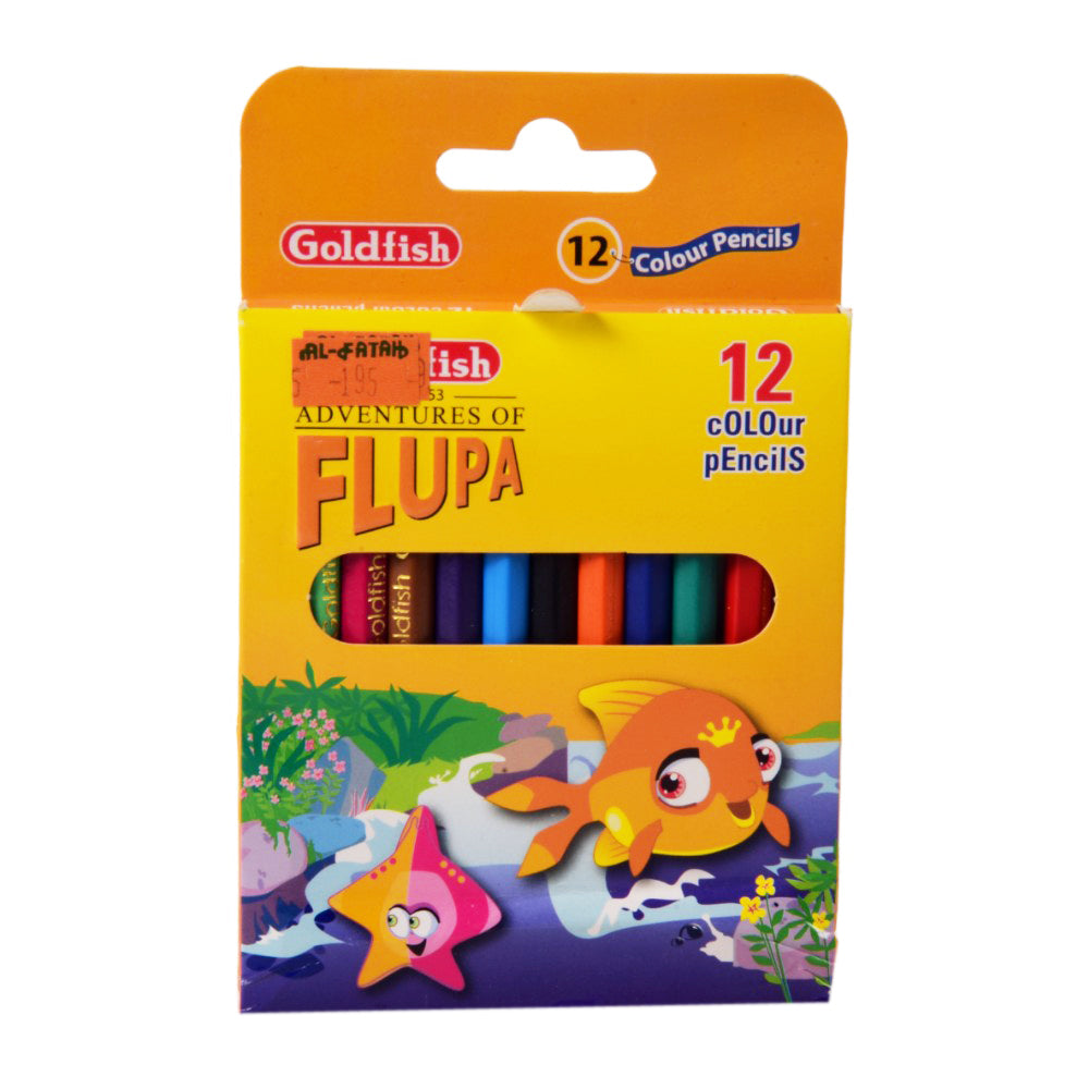 GOLDFISH PENCIL COLOR 12PC H12