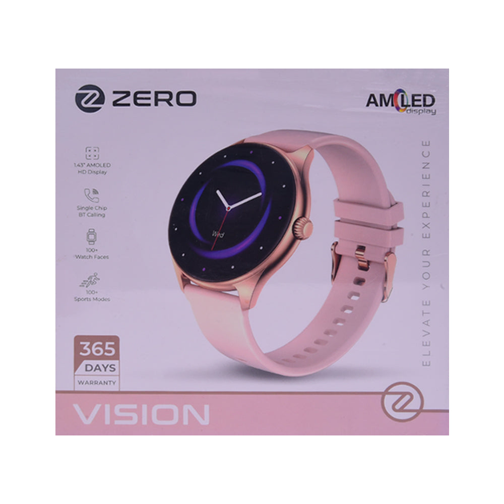 ZERO VISION BEIGE GOLD WATCH