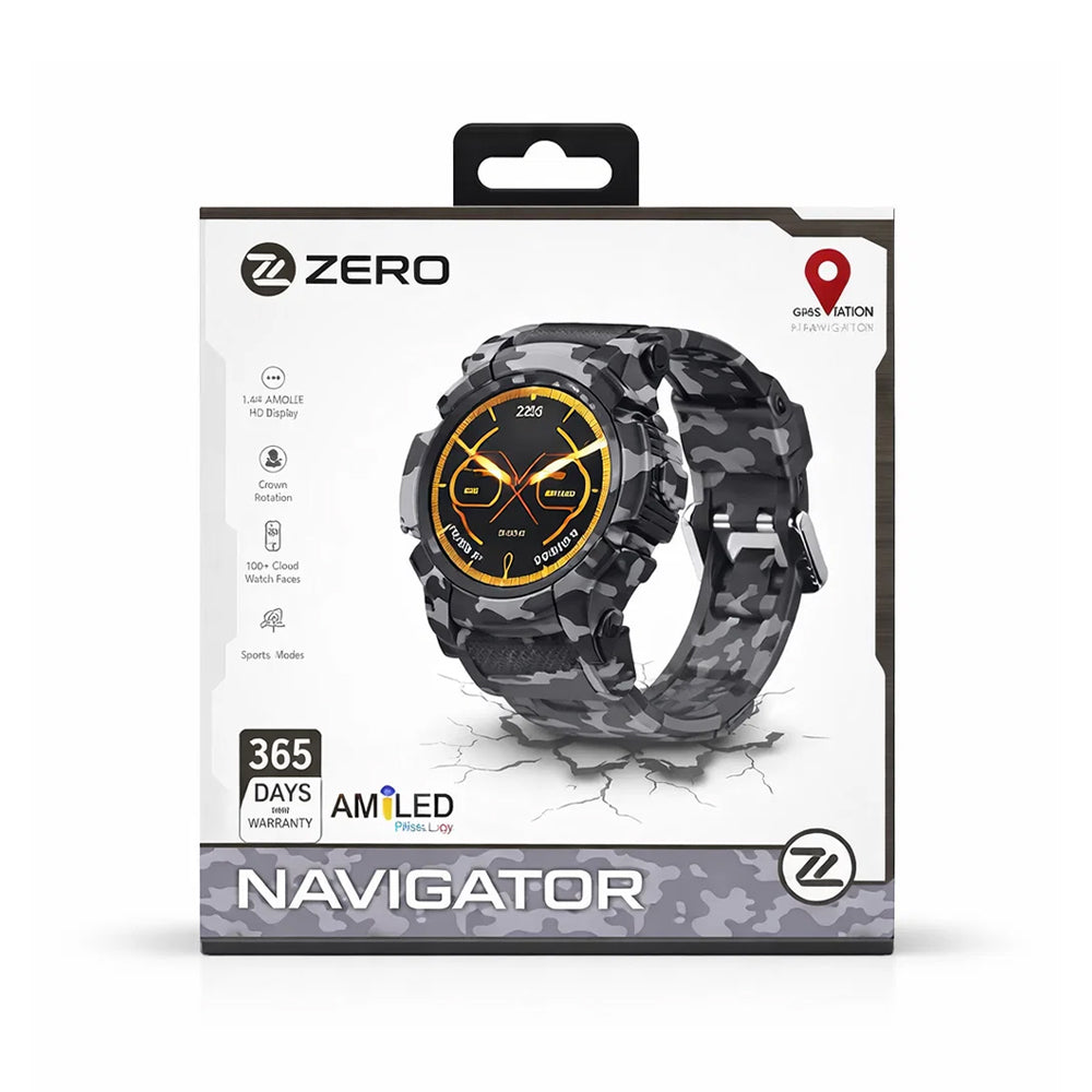 ZERO WATCH NAVIGATOR CAMOU GRAY