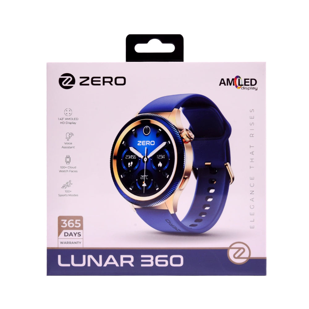 ZERO LUNAR 360 BLUE SILICONE
